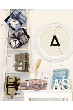 Σετ Πετσέτες Προσώπου 3τμχ Πετσέτες Μπάνιου