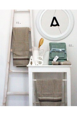 Σετ Πετσέτες 3τμχ Πετσέτες Μπάνιου