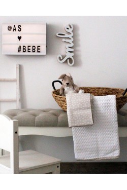 Κουβέρτα Πικέ Κούνιας με Σεντόνι Κούνιας